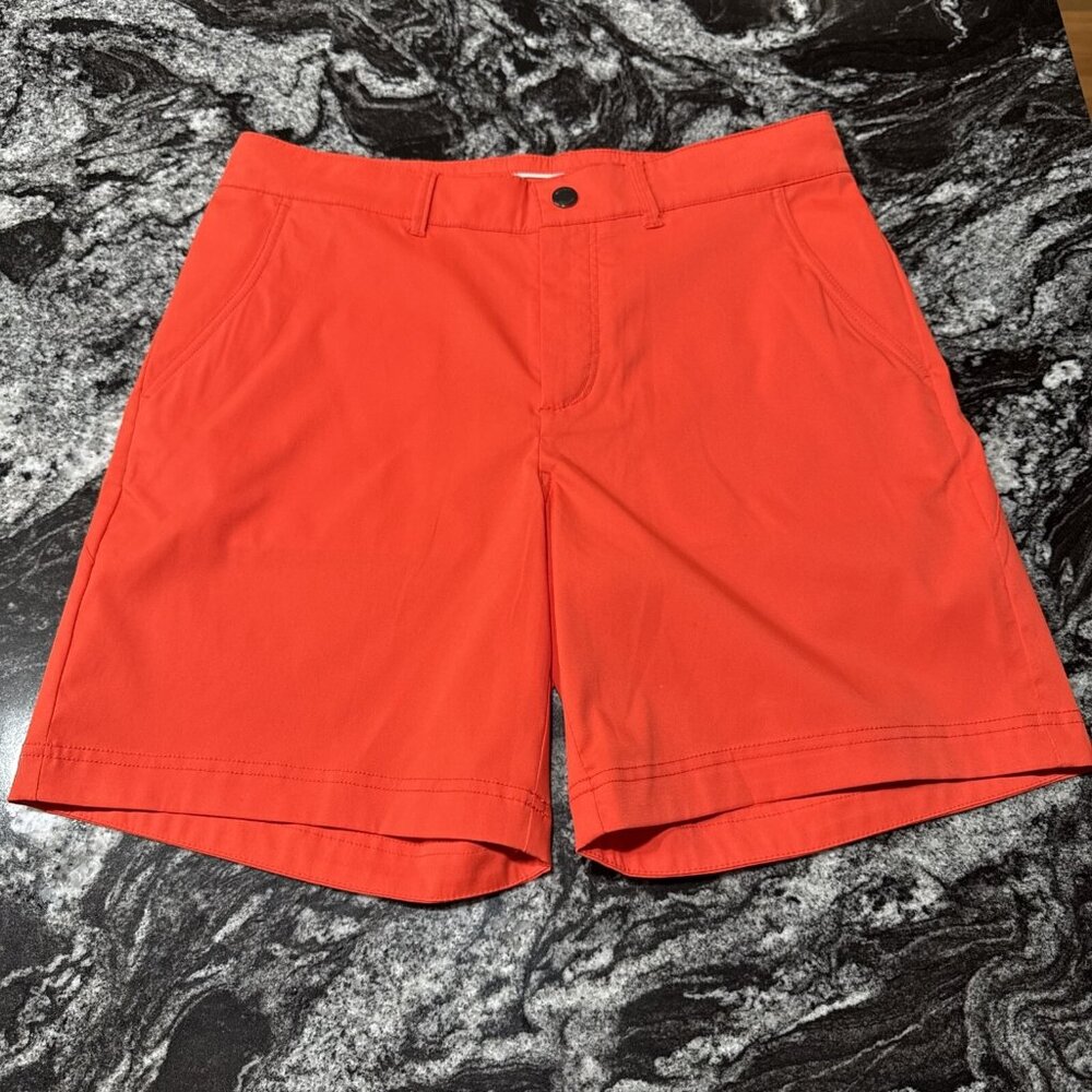 $250 BOGNER Women’s Koralie Golf Shorts- Bri Red - Size: 8 (31W) EU38 - NWT